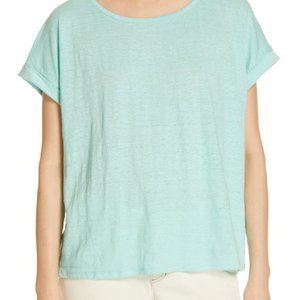 EILEEN FISHER I ORGANIC LINEN BOXY TEE